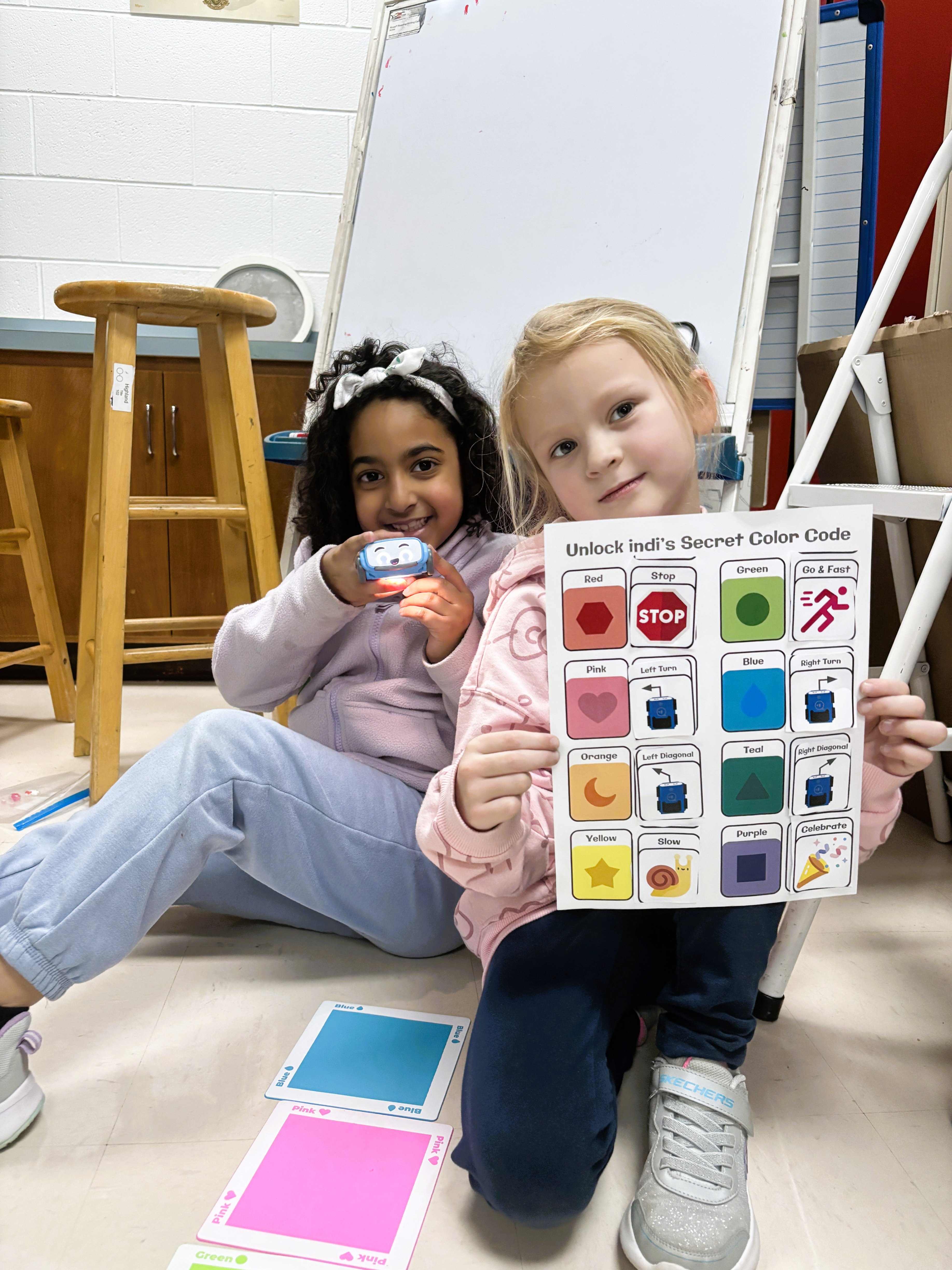 ALES Students Explore New Sphero Indi Robots